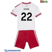Fotballdrakt Barn Liverpool Hugo Ekitike #22 Bortedraktsett 2026-27 Kortermet (+ Korte bukser)